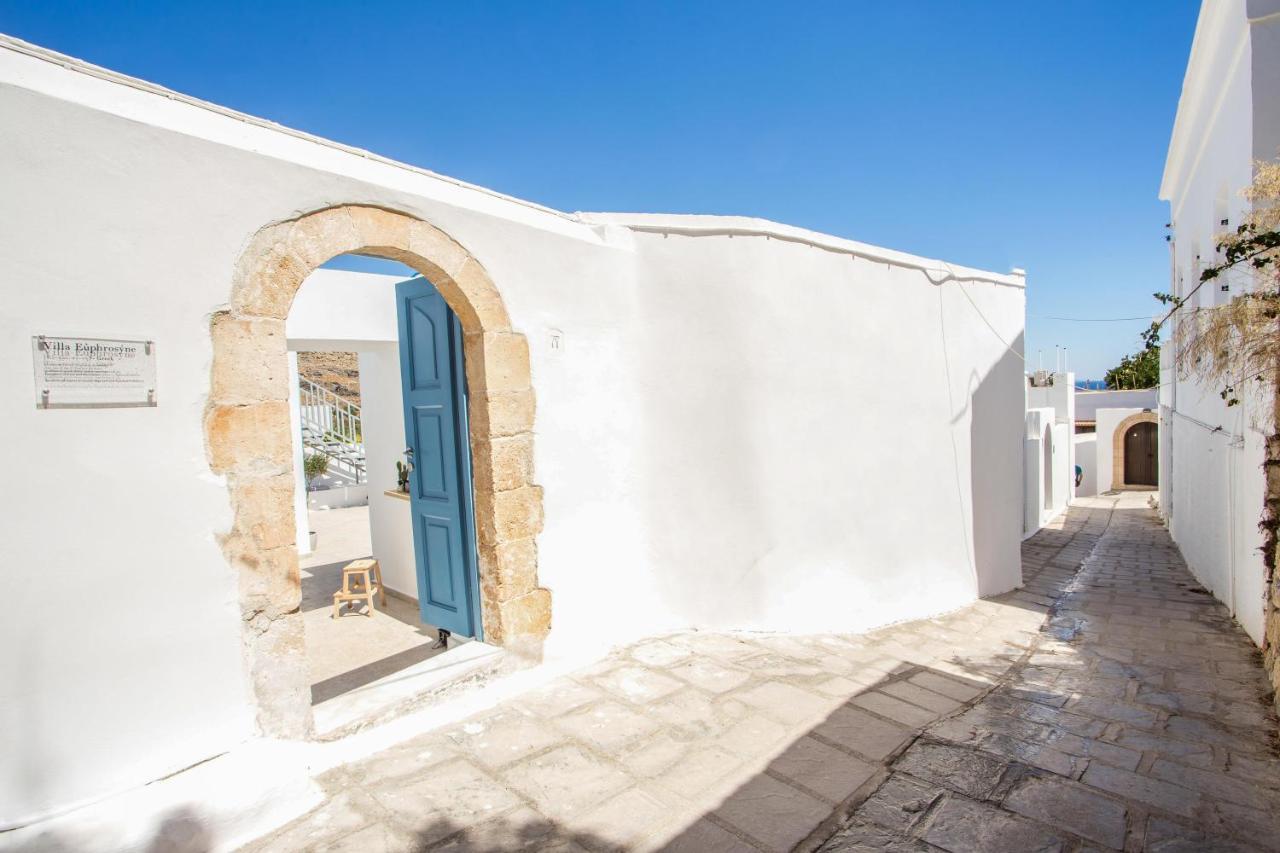 Villa Euphrosyne Lindos  Ngoại thất bức ảnh