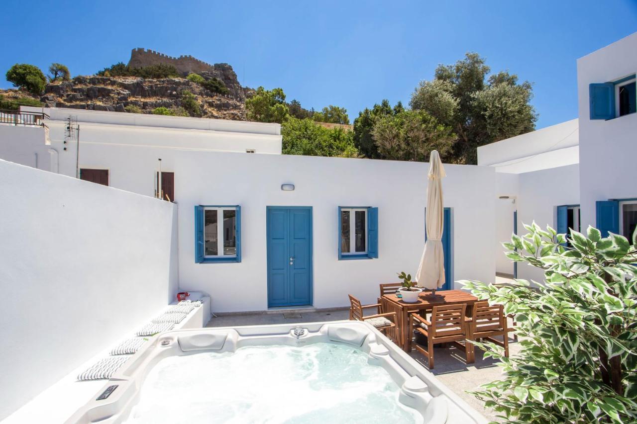 Villa Euphrosyne Lindos  Ngoại thất bức ảnh