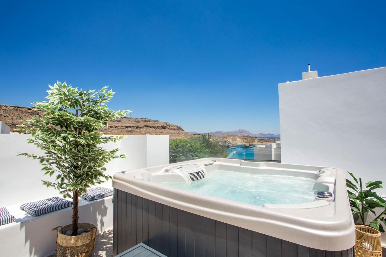 Villa Euphrosyne Lindos  Ngoại thất bức ảnh