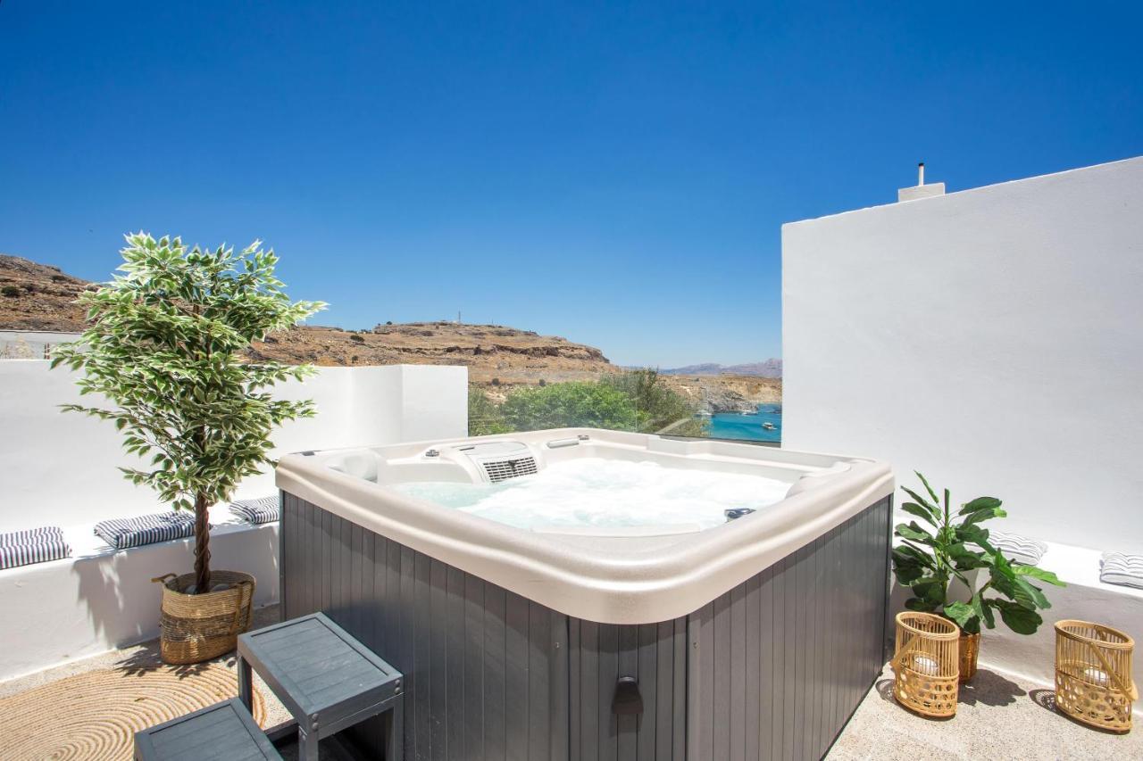 Villa Euphrosyne Lindos  Ngoại thất bức ảnh