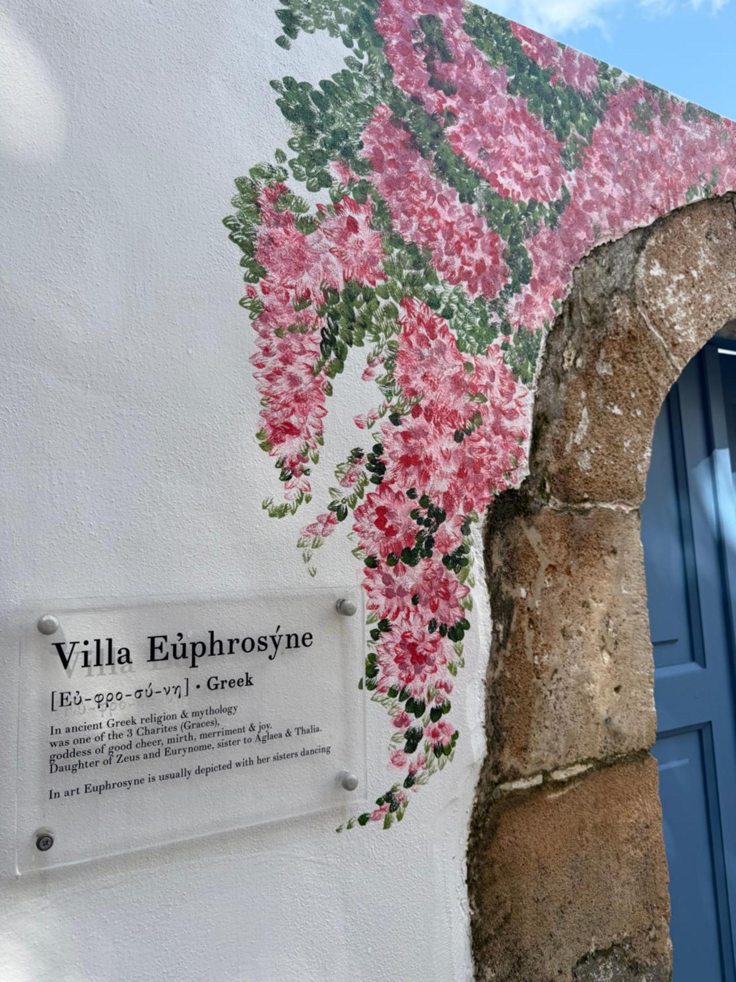 Villa Euphrosyne Lindos  Ngoại thất bức ảnh